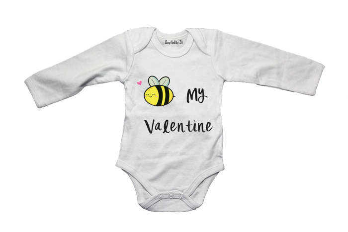 Bee My Valentine! - Baby Grow