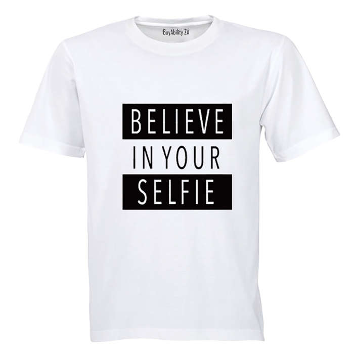 Believe in your Selfie! - Kids T-Shirt