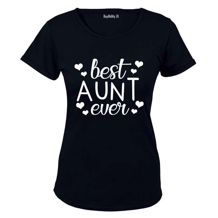 Best Aunt Ever - Hearts - Ladies - T-Shirt