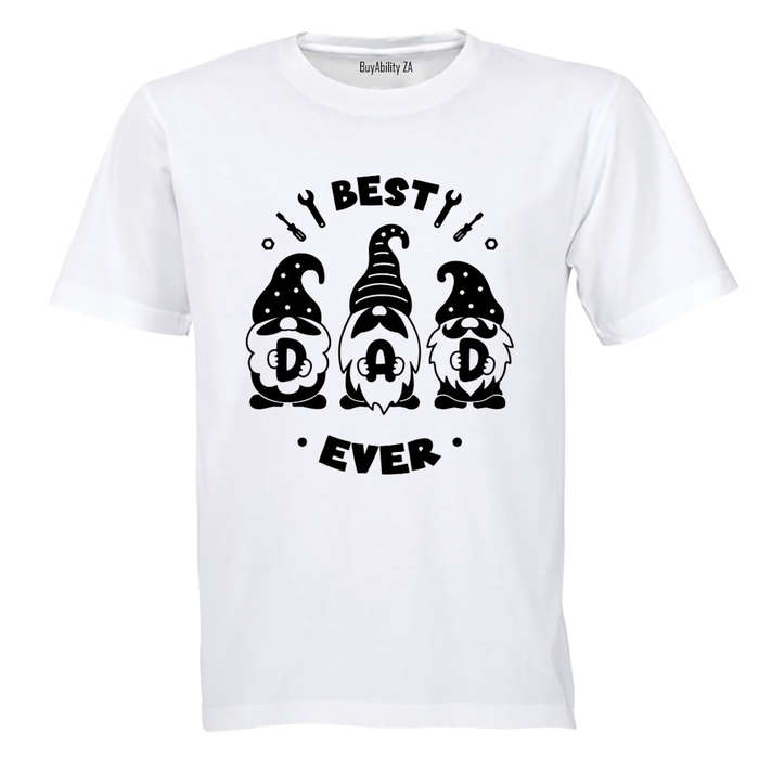 Best Dad Ever - Gnomes - Adults - T-Shirt