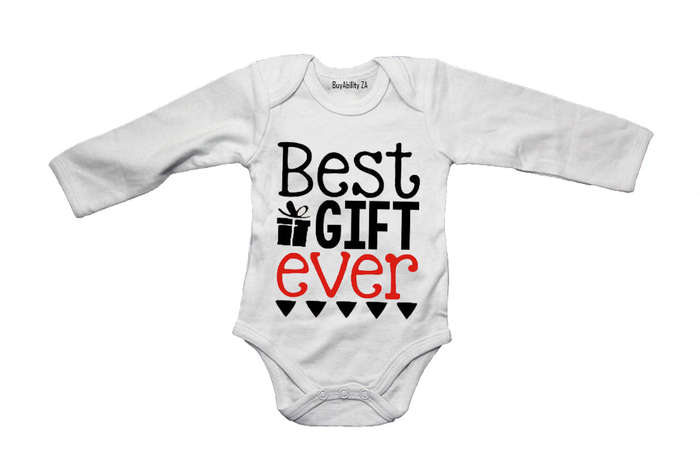 Best Gift Ever - Christmas - Baby Grow