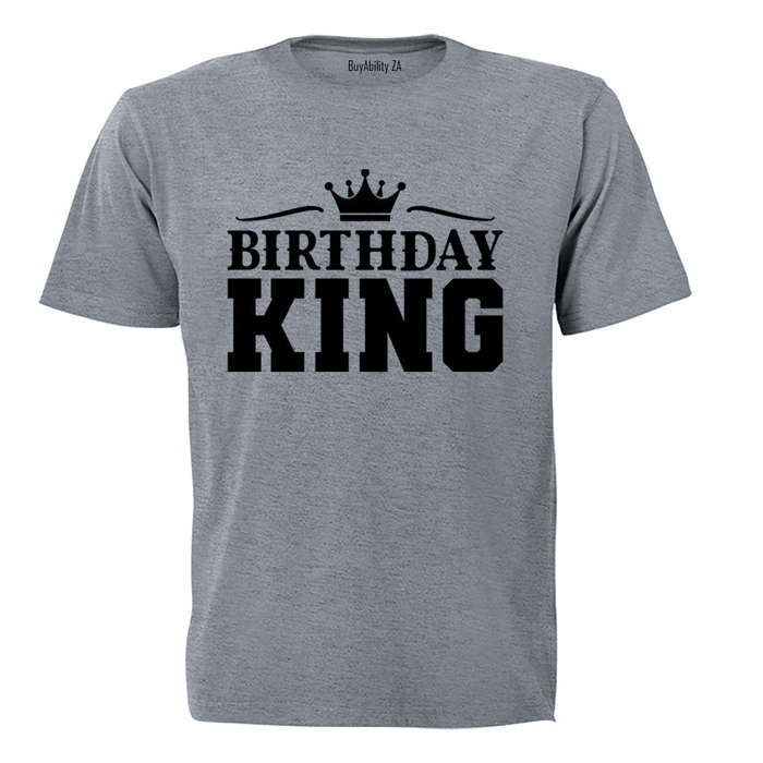 Birthday King - Adults - T-Shirt