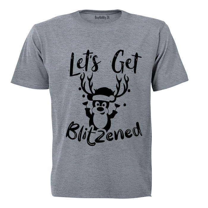 Blitzened - Christmas - Adults - T-Shirt