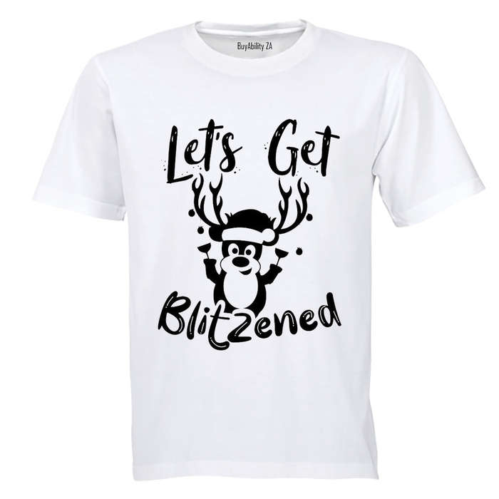 Blitzened - Christmas - Adults - T-Shirt