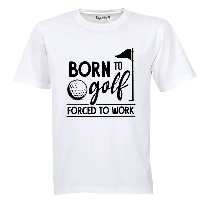 Born to Golf - Adults - T-Shirt