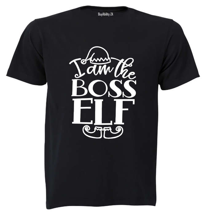 Boss Elf - Christmas - Adults - T-Shirt
