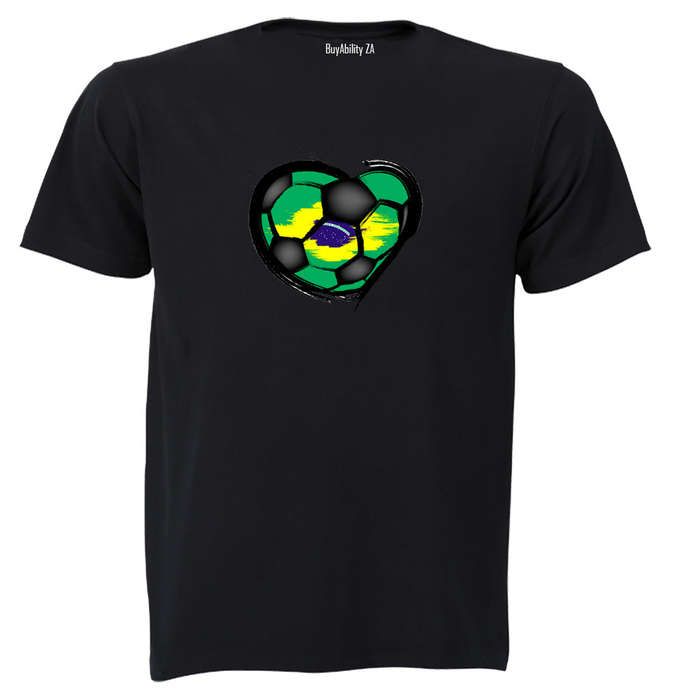 Brazil - Soccer Inspired - Adults - T-Shirt
