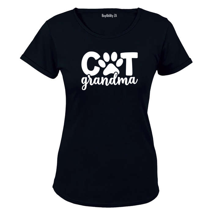 Cat Grandma - Ladies - T-Shirt