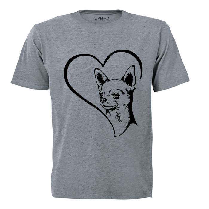 Chihuahua Heart - Adults - T-Shirt