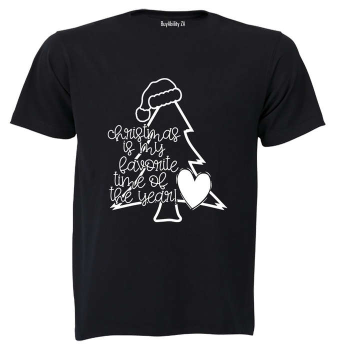 Christmas - Favorite Time - Adults - T-Shirt