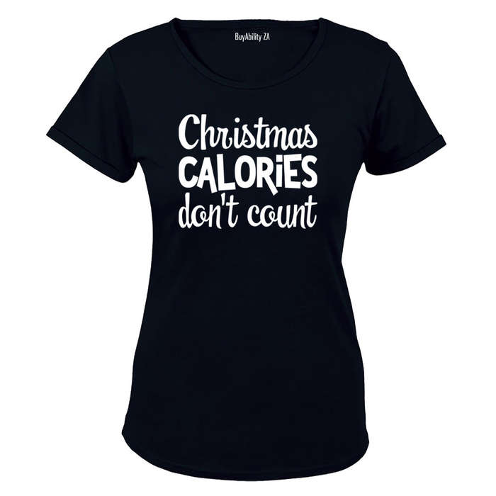 Christmas Calories - Ladies - T-Shirt