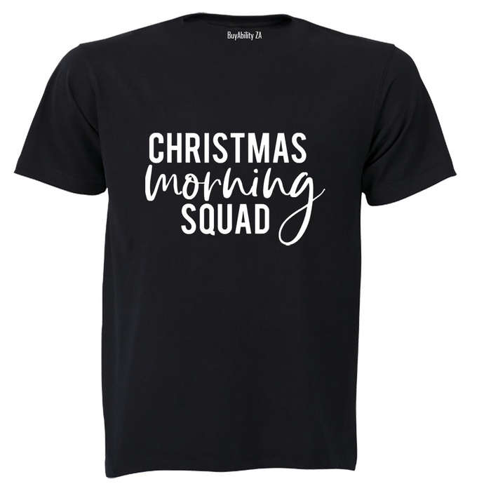 Christmas Morning Squad - Adults - T-Shirt