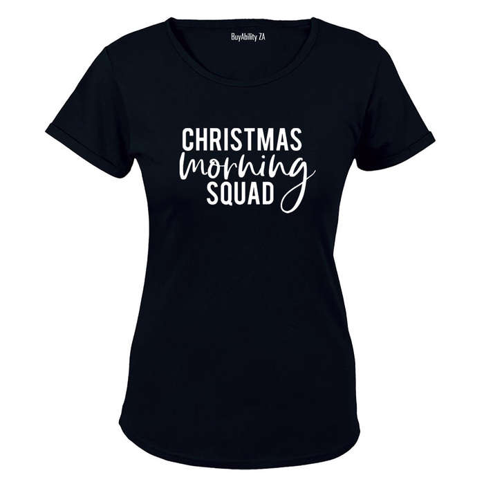 Christmas Morning Squad - Ladies - T-Shirt