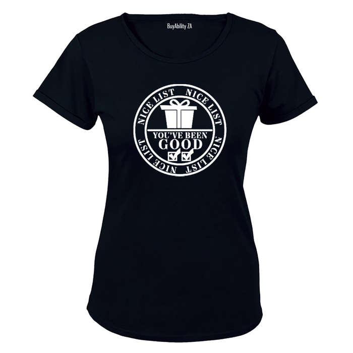 Christmas Nice List - Ladies - T-Shirt
