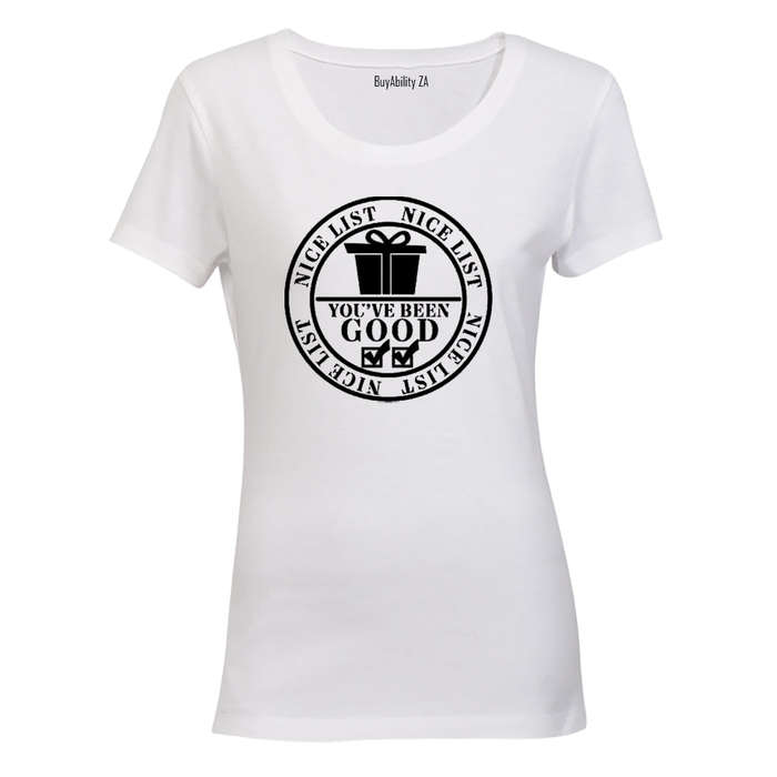 Christmas Nice List - Ladies - T-Shirt