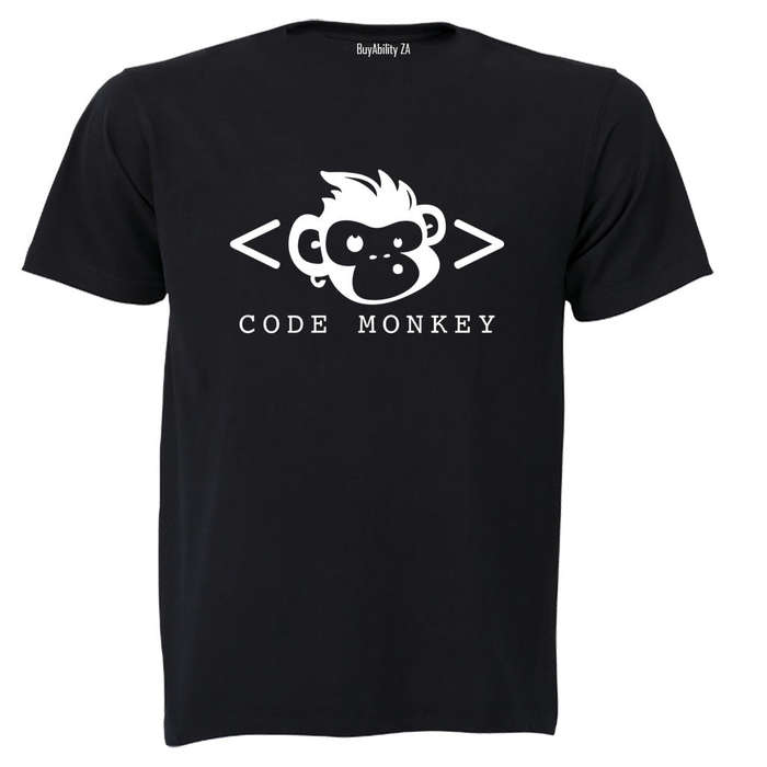 Code Monkey - Adults - T-Shirt