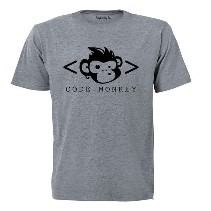 Code Monkey - Adults - T-Shirt