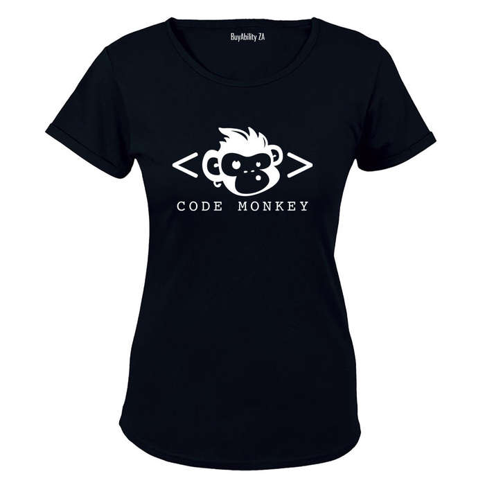 Code Monkey - Ladies - T-Shirt