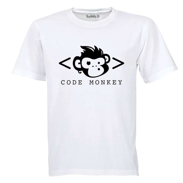 Code Monkey - Adults - T-Shirt