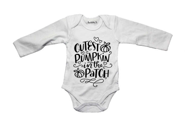 Cutest Pumpkin - Halloween - Baby Grow