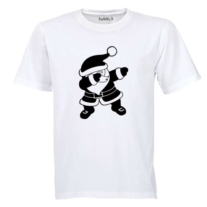 Dabbing Santa - Christmas - Adults - T-Shirt