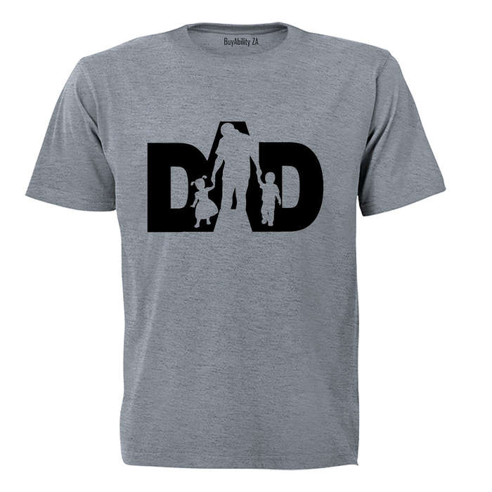 DAD - Family Silhouette - Adults - T-Shirt