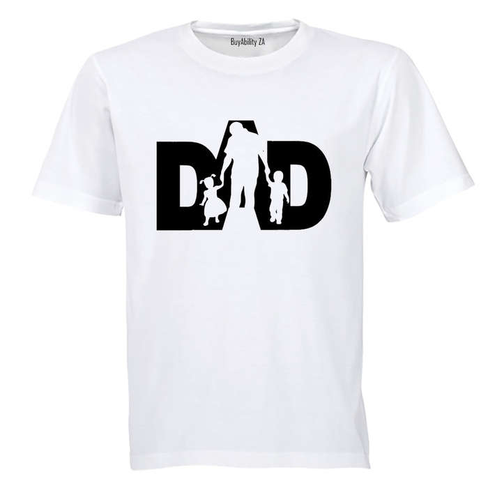 DAD - Family Silhouette - Adults - T-Shirt