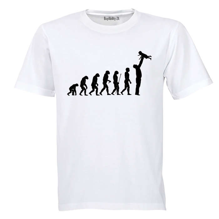 Dad Evolution - Adults - T-Shirt