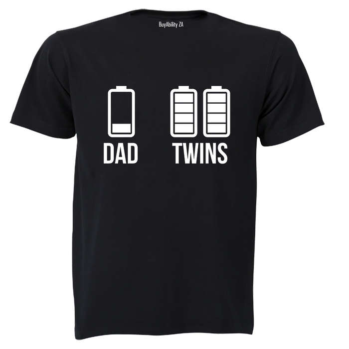 Dad vs. Twins - Adults - T-Shirt