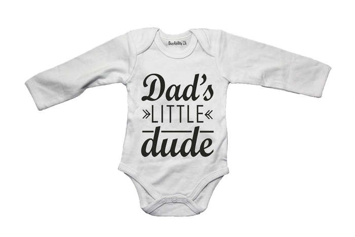 Dad's Little Dude - Baby Grow