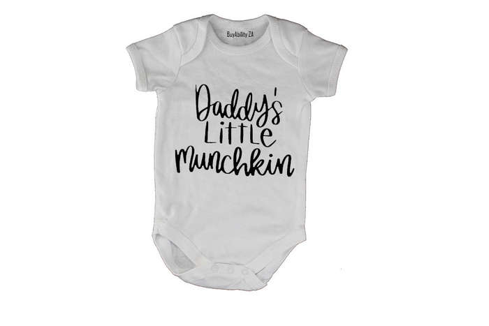 Daddy's Little Munchkin - Baby Grow