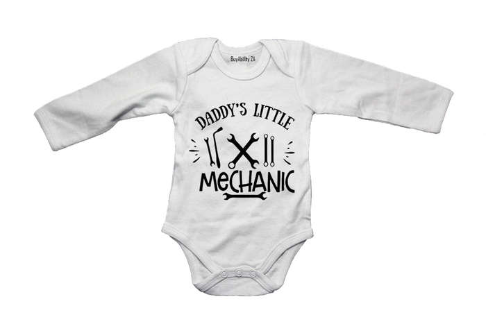 Daddy's Little Mechanic - Baby Grow