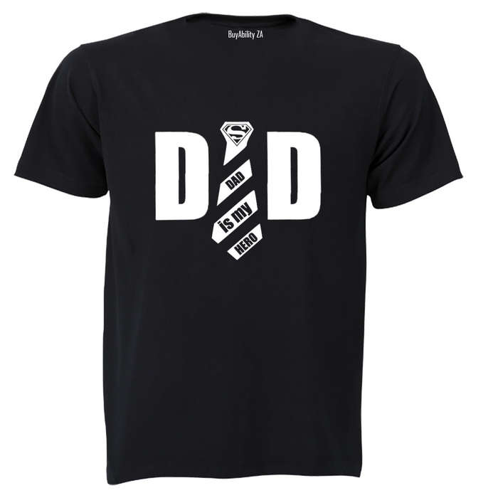 Dad Is My Hero - Tie - Adults - T-Shirt