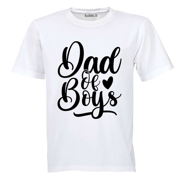 Dad Of Boys - Adults - T-Shirt