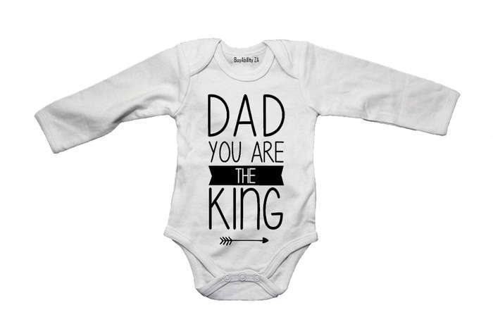 Dad, You Are The King - Baby Grow