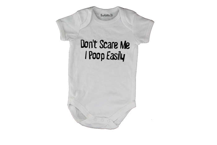 Don't Scare Me... - Halloween Inspired! - Baby Grow