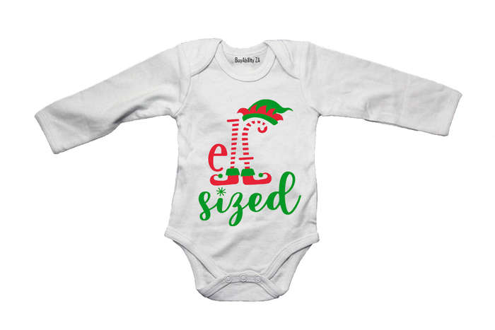 Elf Sized - Christmas - Baby Grow
