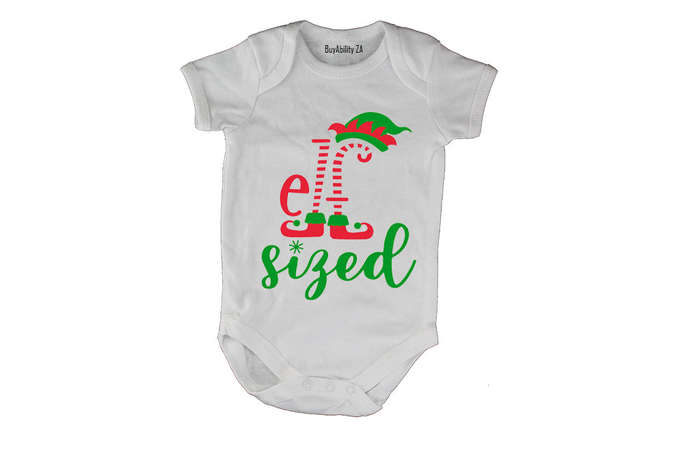 Elf Sized - Christmas - Baby Grow