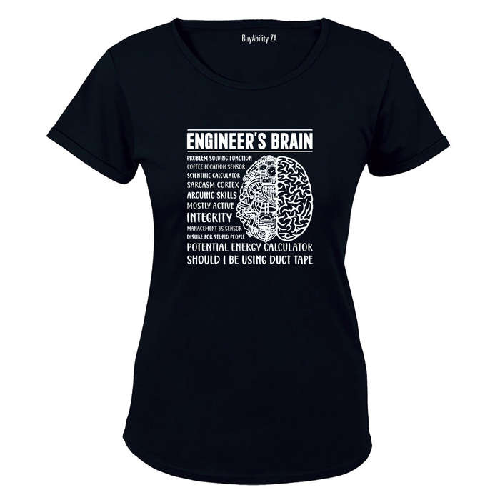 Engineer's Brain - Ladies - T-Shirt