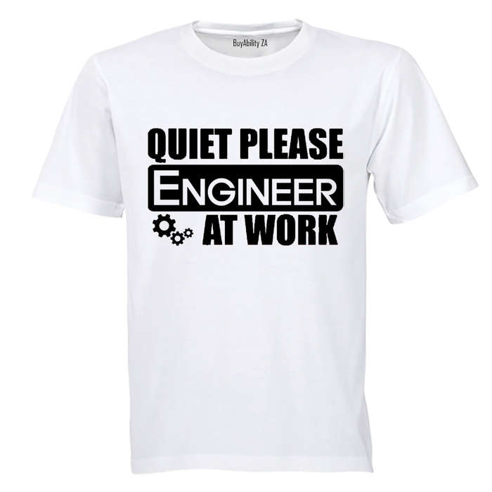 Engineer at Work - Adults - T-Shirt