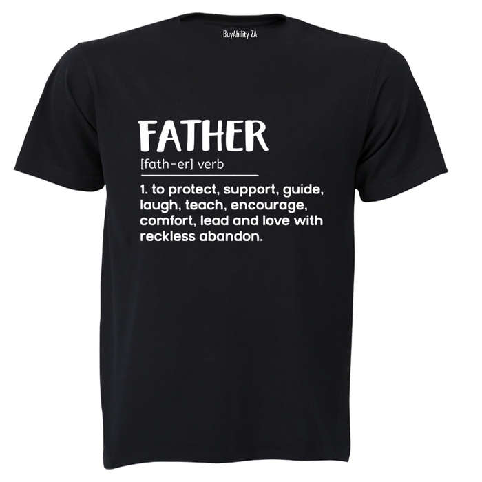Father - Verb - Adults - T-Shirt