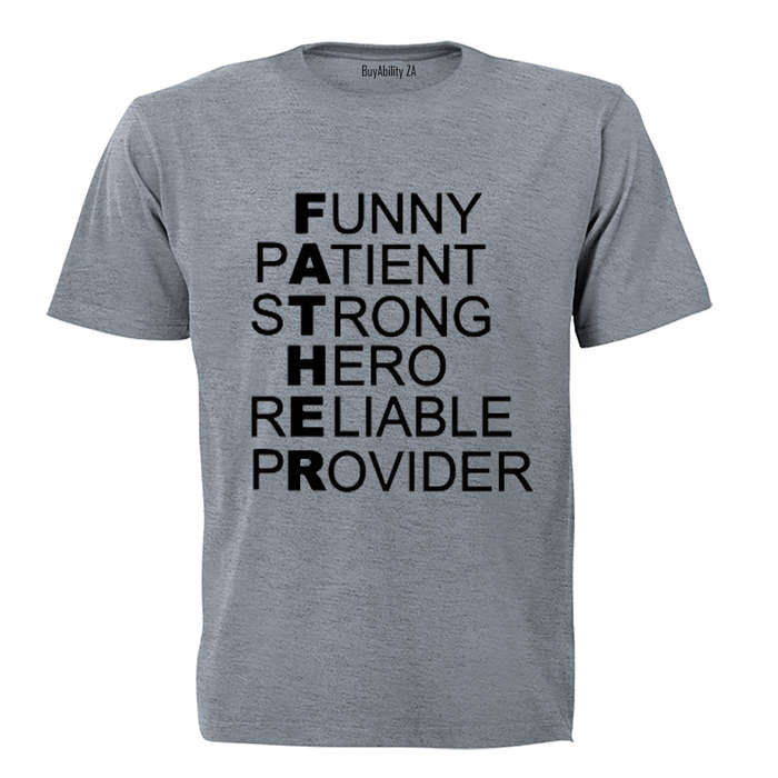 Definition of Father! - Adults - T-Shirt