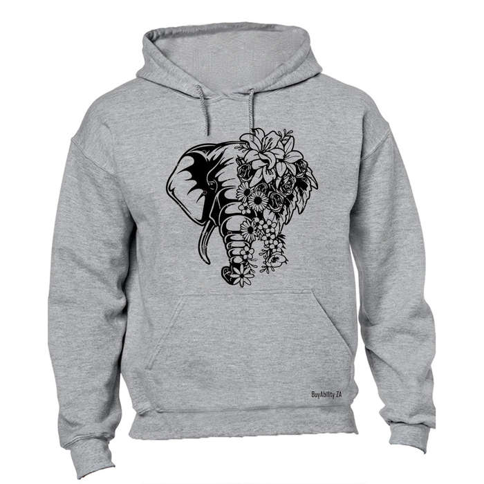 Flower Elephant - Hoodie
