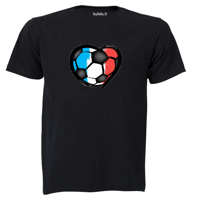 France - Soccer Inspired - Adults - T-Shirt