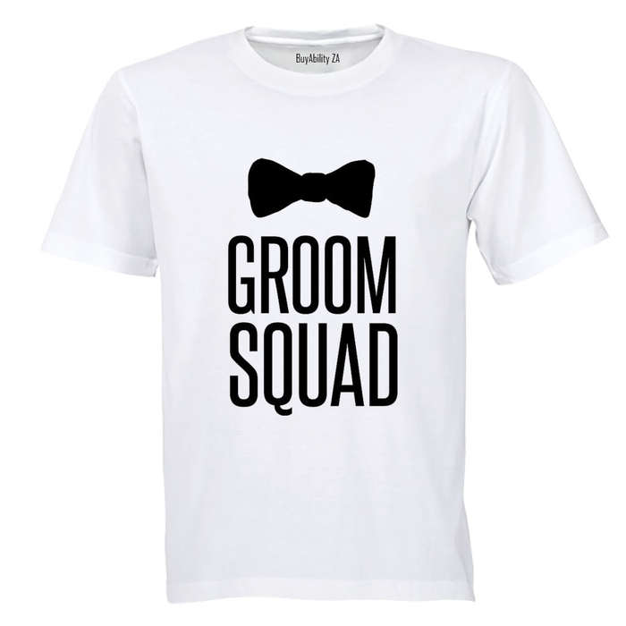 Groom Squad Bowtie - Adults - T-Shirt
