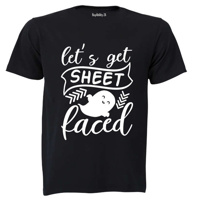 Halloween Sheet - Adults - T-Shirt