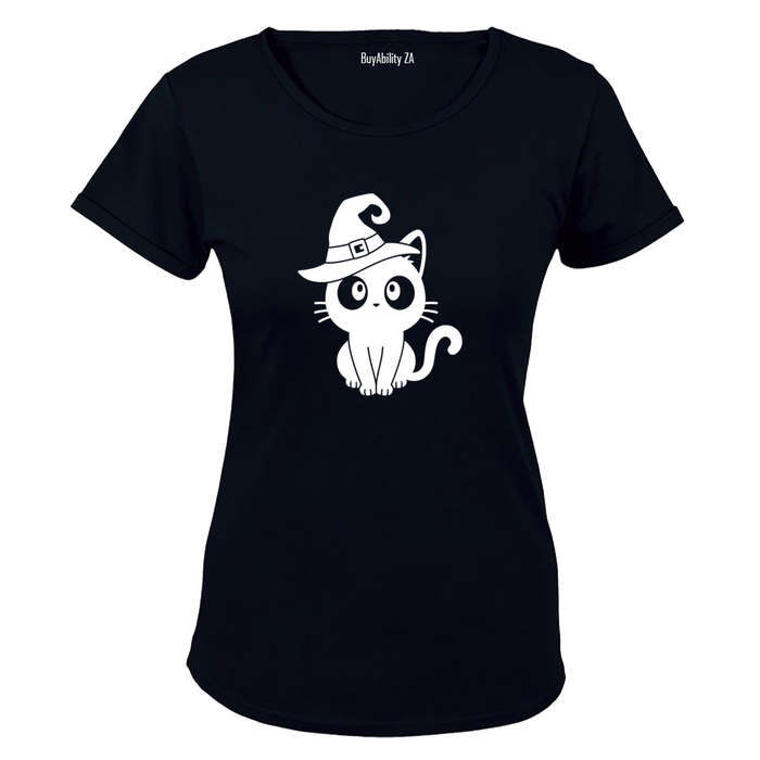 Halloween Kitten - Ladies - T-Shirt