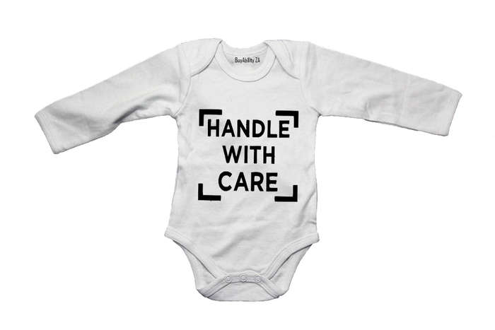 Handle With Care - Baby Grow