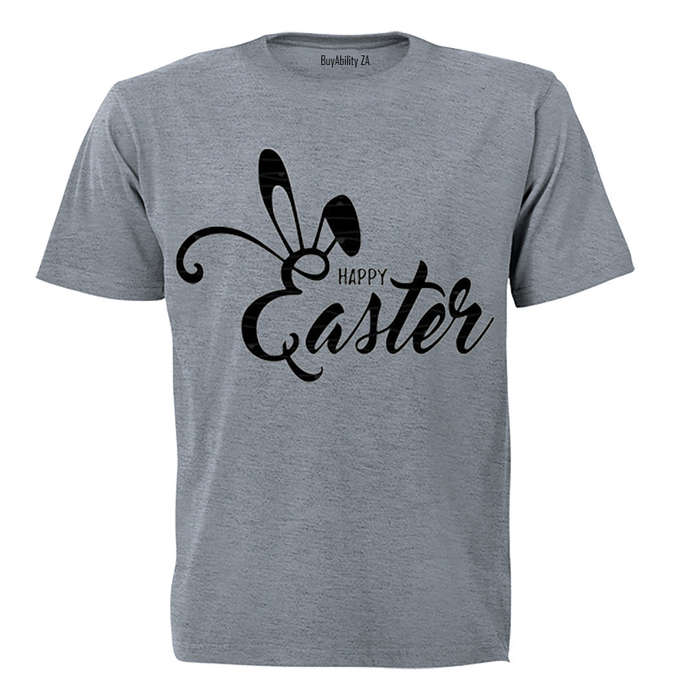 Happy Easter - Bunny Ears - Adults - T-Shirt