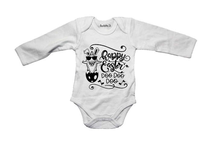 Happy Easter - Shark - Baby Grow
